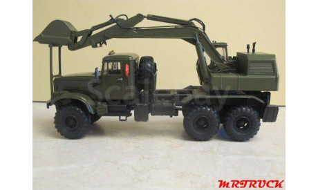 модель грузовика КрАЗ, масштабная модель, 1:43, 1/43, Riddik Аист