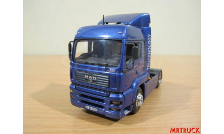 Модель грузовика MAN blue, масштабная модель, Minichamps, 1:43, 1/43