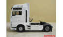 модель грузовика MAN TGX White Euro6 Eligor, масштабная модель, scale43