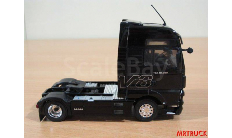 Модель грузовика MAN TGX Black V8   Eligor, масштабная модель, scale43