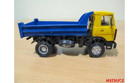 модель грузовика МАЗ 5551 самосвал, масштабная модель, SMM, scale43