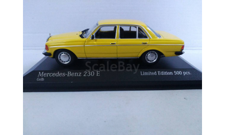 Mercedes-Benz 230E (W123) 1982 lmtd, 1:43, Minichamps, масштабная модель, scale43