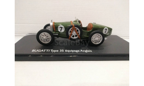 BUGATTI Type 35 Equipage Anglais, 1/43, Eligor, масштабная модель, 1:43