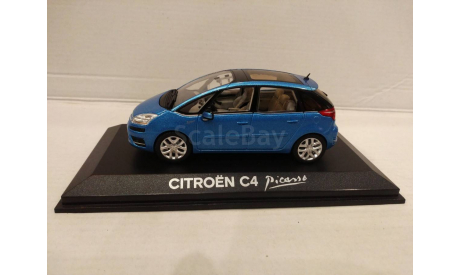 Citroen C4 Picasso 2013 Teles Blue, 1:43, Norev, масштабная модель, Citroën, 1/43