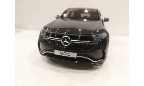 Mercedes-Benz EQC 400 (N293) 2019 Открывается/Светится, 1/18, NZG, масштабная модель, scale18