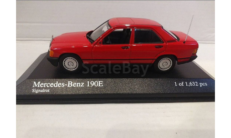RAR!! Mercedes-benz 190E W201 (1984), 1:43, Minichamps, масштабная модель, scale43