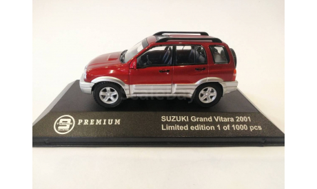 СУЗУКИ ГРАНД ВИТАРА SUZUKI GRAND VITARA (2001), 1:43, Premium X, масштабная модель, scale43