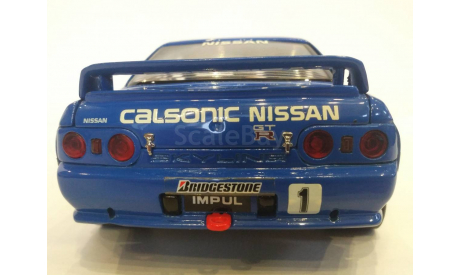 Ниссан Скайлайн Nissan Skyline GT-R R32 Calsonic #1 (1990), 1:18, Kyosho, масштабная модель, 1/18