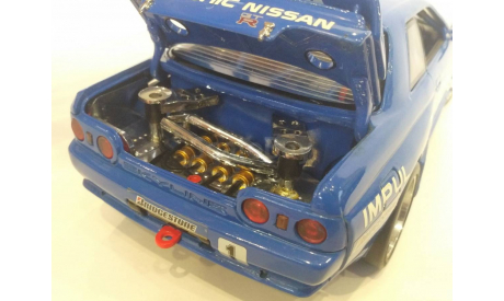 Ниссан Скайлайн Nissan Skyline GT-R R32 Calsonic #1 (1990), 1:18, Kyosho, масштабная модель, 1/18