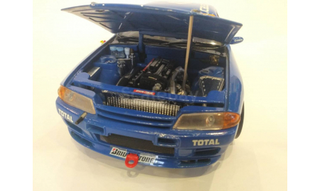 Ниссан Скайлайн Nissan Skyline GT-R R32 Calsonic #1 (1990), 1:18, Kyosho, масштабная модель, 1/18
