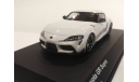 ТОЙОТА СУПРА TOYOTA GR SUPRA (white metallic), 1:43, Kyosho, масштабная модель, 1/43