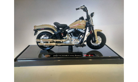 Мотоцикл Harley Davidson FLSTSB Cross Bones (2008), 1:18, Maisto, масштабная модель мотоцикла, Harley-Davidson, 1/18