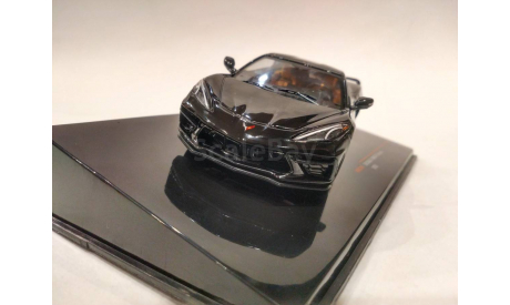 ШЕВРОЛЕ КОРВЕТ CHEVROLET CORVETTE C8 STINGRAY, 1:43, IXO, масштабная модель, IXO Road (серии MOC, CLC), scale43