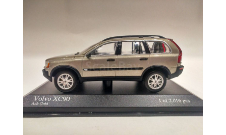 ВОЛЬВО VOLVO XC90 (2003), 1:43, Minichamps, масштабная модель, 1/43