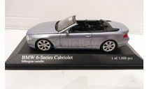 BMW 6-series Cabrio, 1:43, Minichamps, масштабная модель, 1/43