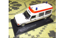 RAR!! Mercedes-Benz 230 E Binz Krankenwagen 1983, 1:43, Minichamps, масштабная модель, scale43