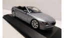 BMW 6-series Cabrio, 1:43, Minichamps, масштабная модель, 1/43