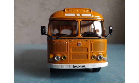Паз 672М ClassicBus, редкая масштабная модель, scale43
