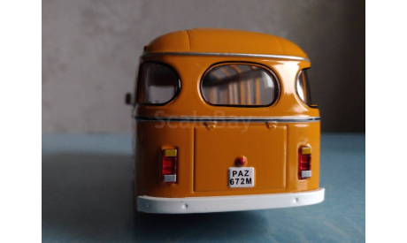 Паз 672М ClassicBus, редкая масштабная модель, scale43