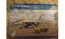 Italeri Самолет F-14A Tomcat, сборные модели авиации, scale72