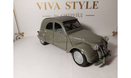 Citroen 2CV 1952 г., масштабная модель, maisto, scale18, Citroën