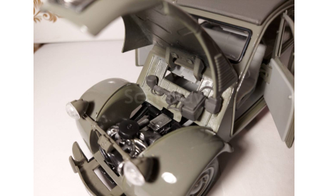 Citroen 2CV 1952 г., масштабная модель, maisto, scale18, Citroën