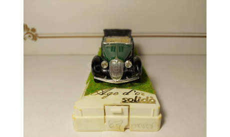 Solido#48   DELAHAYE 135M FIGONI FALASCHI 1939 (open), масштабная модель, scale43