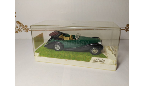 Solido#48   DELAHAYE 135M FIGONI FALASCHI 1939 (open), масштабная модель, scale43
