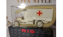 Rio №SL 027 FIAT 18 BL AUTOCARRO CROCE ROSSA MILITAGE 1915, масштабная модель, scale43