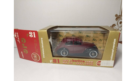 Brumm #31 Fiat 508 1100 1937-1939г, масштабная модель, scale43
