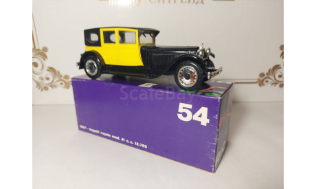 RIO#54 BUGATTI T41 ROYALE 1927 close., масштабная модель, scale43
