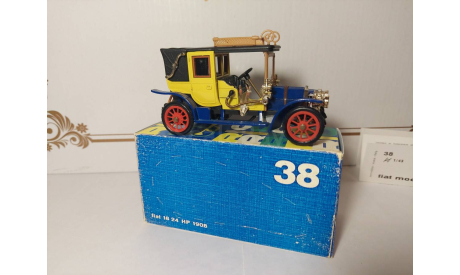 Rio №38  FIAT 18/24CV 1908г., масштабная модель, scale43