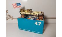 Rio №47  THOMAS FLYER RALLY NEWYORK-PARIS 1908 г., масштабная модель, Bugatti, scale43