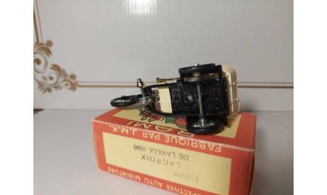 Rami#36  LACROIX DE LAVILLET TRICYCLE 1898, масштабная модель, R.A.M.I, scale43