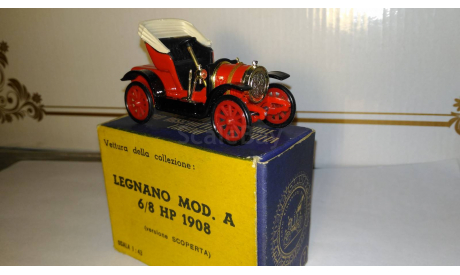 DUGU №#7   LEGNANO 6/8HP 1908, масштабная модель, scale43