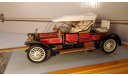 Rolls-Royce 1910 Silver Ghost Red/Black 1/43. Ilario. Ручная работа., масштабная модель, scale43