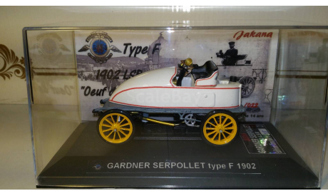 Gardner Serpollet Type ’F’ 1902 г, масштабная модель, ручная работа, scale43