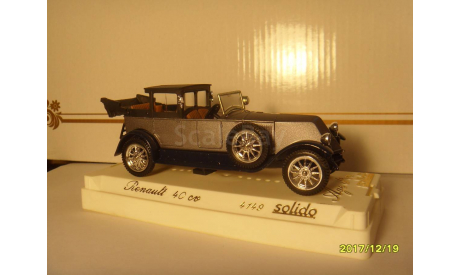 Renault 40cv open. Solido, масштабная модель, 1:43, 1/43