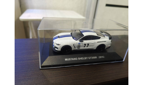 Модель Ford Mustang Shelby gt350r 2016 1/43, масштабная модель, Altaya, scale43