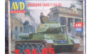 Т 34-85, сборные модели бронетехники, танков, бтт, scale43