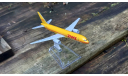 Боинг 757 DHL, масштабные модели авиации, Китай, scale144, Boeing 757