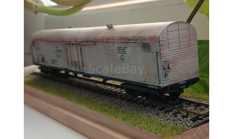 Рефрижератор ZB-5, железнодорожная модель, scale87