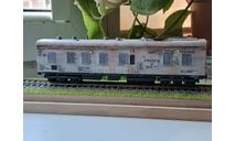 Рефрижератор ZB-5, железнодорожная модель, scale87