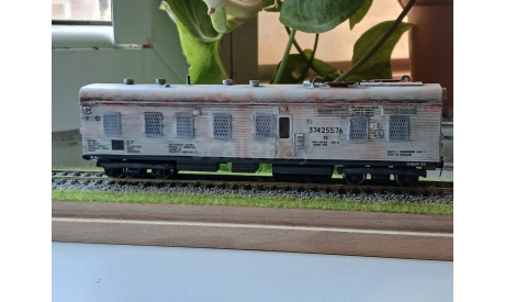 Рефрижератор ZB-5, железнодорожная модель, scale87