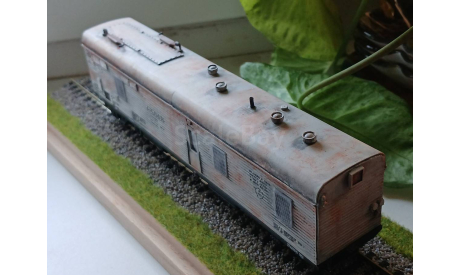 Рефрижератор ZB-5, железнодорожная модель, scale87