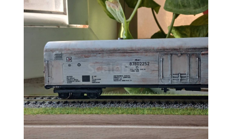 Рефрижератор ZB-5, железнодорожная модель, scale87