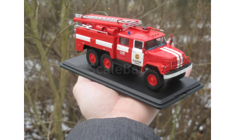 ЗиЛ-131 пожарный (Литва), масштабная модель, 1:43, 1/43, Автомобиль в деталях (by SSM)