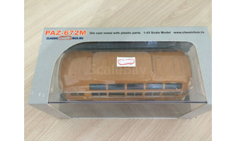 ПАЗ 672 Classicbus, масштабная модель, 1:43, 1/43