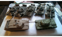 7 танков от Deagostini 1:72, масштабные модели бронетехники, 1/72, DeAgostini (военная серия)