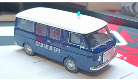 FIAT 238 Carabinieri, масштабная модель, Полицейские машины мира, Deagostini, scale43